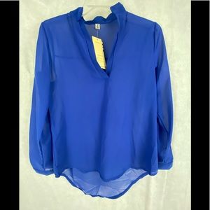 Women's NWT Sheer Blouse